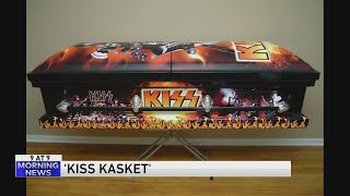 9  9 A KISS Kasket for major fans [upl. by Seuqirdor]