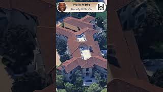 Tyler Perry’s 145M Mansion tylerperry celebrityhometour mansion [upl. by Eslek]