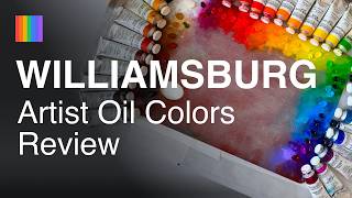 Williamsburg Artist Oils Review  Paint List [upl. by Brouwer]