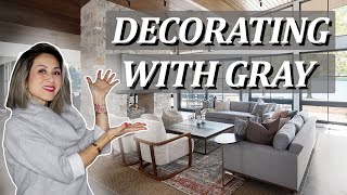 How to Update Gray in Your Home  Decorating with Gray [upl. by Nylirek]