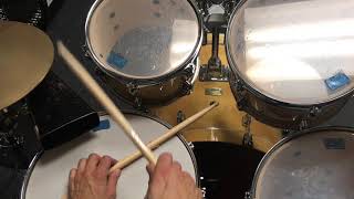 How to play Clave 68 Cowbell LH and 68 Clave Pattern RH by David Esau  Slow Version [upl. by Renraw118]