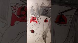 Itachi drawing colouring ✨✨itachi pleasesubscribe anime [upl. by Dragoon47]