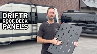 DRIFTR Roof Rack Accessory Deck Panels [upl. by Reinhardt546]