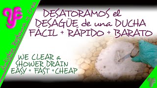 💥 Como DESATORAR un DESAGÜE fácil y rápido [upl. by Enelam]