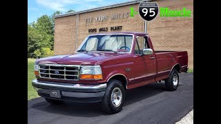 1993 Ford F150 XLT 58L at I95 Muscle [upl. by Ahsenad]