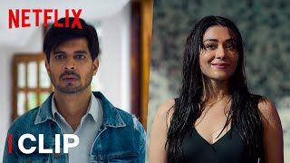 Tahir Raj Bhasin Meets Anchal Singh  Yeh Kaali Kaali Ankhein  Netflix India [upl. by Anasus]