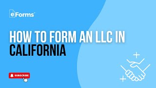 How to Form an LLC in California  StepbyStep Guide [upl. by Leeann]