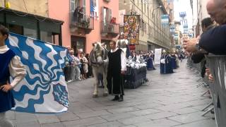 Corteo storico palio di Asti 2011  Parte 1 [upl. by Eirak]