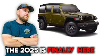 2025 Jeep Wrangler Order Banks are Open  Jeep News September [upl. by Spevek]