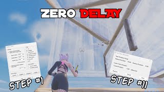 HOW Pros get zero imput delay in fortnite chapter 5 [upl. by Rafaellle]