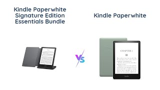 Kindle Paperwhite Signature Edition vs Kindle Paperwhite  Which is Better [upl. by Mcnutt]