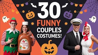 Funny Couples Halloween Costumes That Will Steal the Show [upl. by Shuma594]