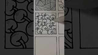 zentangle pattern 161718 zendrawing zentangledoodle artist [upl. by Callahan]