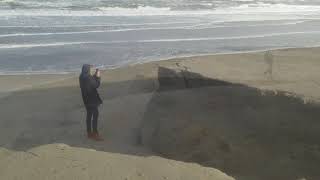 Sturm auf Langeoog 29102017 [upl. by Aihtibat571]