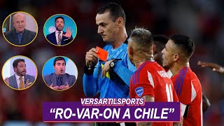 PRENSA MUNDIAL REACCIONA AL VAR WILMAR ROLDAN y ROBO a CHILE vs CANADA [upl. by Constancia47]