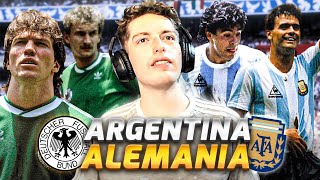 ARGENTINA 3 ALEMANIA 2  FINAL DEL MUNDIAL MEXICO 1986 [upl. by Eciened]