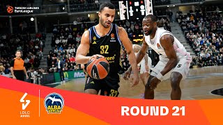 LDLC ASVEL VilleurbanneALBA Berlin  Round 21 Highlights  202324 Turkish Airlines EuroLeague [upl. by Baillieu548]