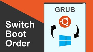 Dual Boot  Ubuntu Changed Grub Boot Order [upl. by Anivlek]
