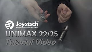 Joyetech UNIMAX 2225 Tutorial Video [upl. by Aeli]