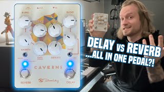 Keeley Caverns V2 Reverb  Delay [upl. by Ylnevaeh]