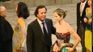 Julio Iglesias y Miranda una boda por amor [upl. by Michaelina]