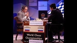 The moment Vladimir Kramnik became World Chess Champion [upl. by Yadsendew]