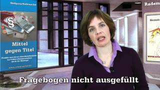 Insolvenz blockieren  Insolvenzverfahren abwehren [upl. by Schlesinger]