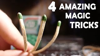 4 Amazing Magic Tricks With Everyday Objects [upl. by Edelstein456]