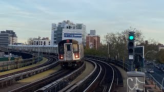 ᴴᴰ⁶⁰ Queensboro Plazabound 7 Trains via Flushing Express  46 Street Bliss Street [upl. by Enitsyrhc]