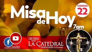 ✅MISA DE HOY jueves 22 de Febrero de 2024 P Hugo Armando Gálvez Arquidiócesis de Manizales [upl. by Parish8]