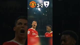 Manchester United 🏴󠁧󠁢󠁥󠁮󠁧󠁿 VS Tottenham Ronaldo Hatrick Aura 2022 Premier League [upl. by Tingley]