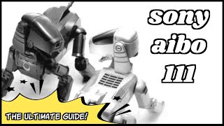 SONY AIBO ERS111  guide for absolute beginners [upl. by Irbmac]