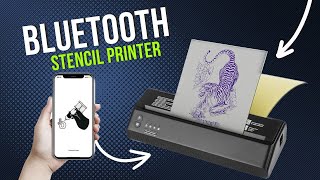 Wireless Tattoo Stencil Printer Review  Unboxing 2024 [upl. by Asiul90]