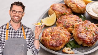 Easy Crab Cakes Recipe [upl. by Ashil]