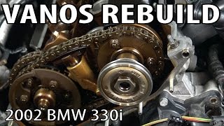 BMW 330i 325i E46 Vanos Rebuild DIY [upl. by Ueihttam816]