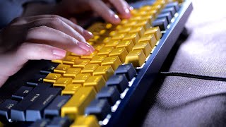 ASMR 10 Lubed Keyboards with Fast Typing for Studying Works Relaxing🌞Custom Keyboards 4K [upl. by Fleurette]