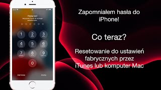 Zablokowany iPhone Co zrobić gdy zapomnisz kod blokady [upl. by Enixam]