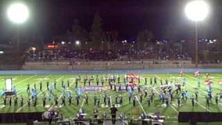 SCSBOA 5A Championships 2009  Mira Mesa High School Sapphire Sound [upl. by Laurella]