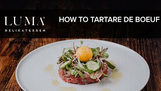 Tartare de bœuf  comment réussir un tartare de bœuf parfait  HOW TO [upl. by Nivert425]