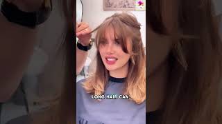 Trendy and beautiful Bangs Ideas to Update Your Long Hair in 2024 [upl. by Nnairak]