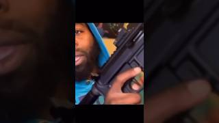 GUN FAIL‼️🤯gunfail firearmsdaily gunshorts arpistol glock gunsaftey firearms gun guns [upl. by Isiad]