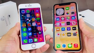 iPhone 11 vs iPhone 8 Worth the Upgrade [upl. by Yde]