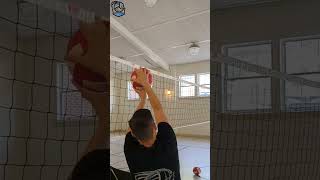 How to Hit a Cut Cross Shot volleyball volleyballdrills [upl. by Maya]