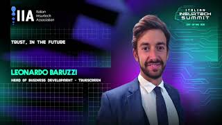 IIS 23 Leonardo Baruzzi  Head of Business Development – TrueScreen [upl. by Nanice]