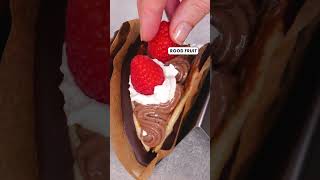 Zoete taco’s maken met aardbeien en chocolade shorts  Allerhande [upl. by Ahsiloc909]