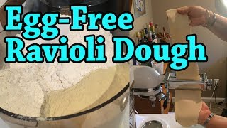 EggFree Ravioli Dough  Custom Flour Blend for Fresh Pasta [upl. by Izy]