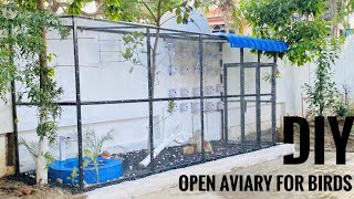 Home Aviary Making Video I DIY I Bird Cage I Aviaries I Exotic Birds [upl. by Agace]