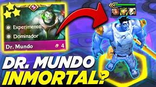 😰 DR MUNDO 3 ESTRELLAS es EL TANQUE SUPREMO en TFT SET 13 [upl. by Nil]