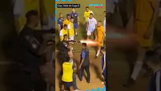 SHOCKING Video Brazilian goalkeeper Ramon Souza gets shot by police officer [upl. by Georgianne832]