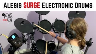 Alesis SURGE Mesh Electronic Drum Set  Setup [upl. by Eissert190]